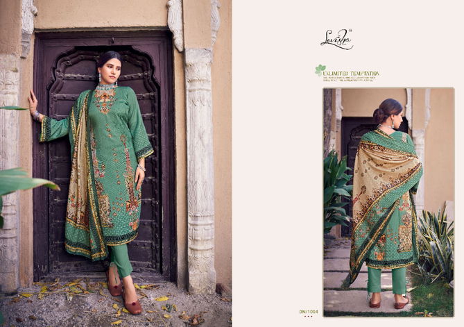  Levisha Farhana Pashmina Digital Printed Casual Wear Pakistani Dress Material Collection 